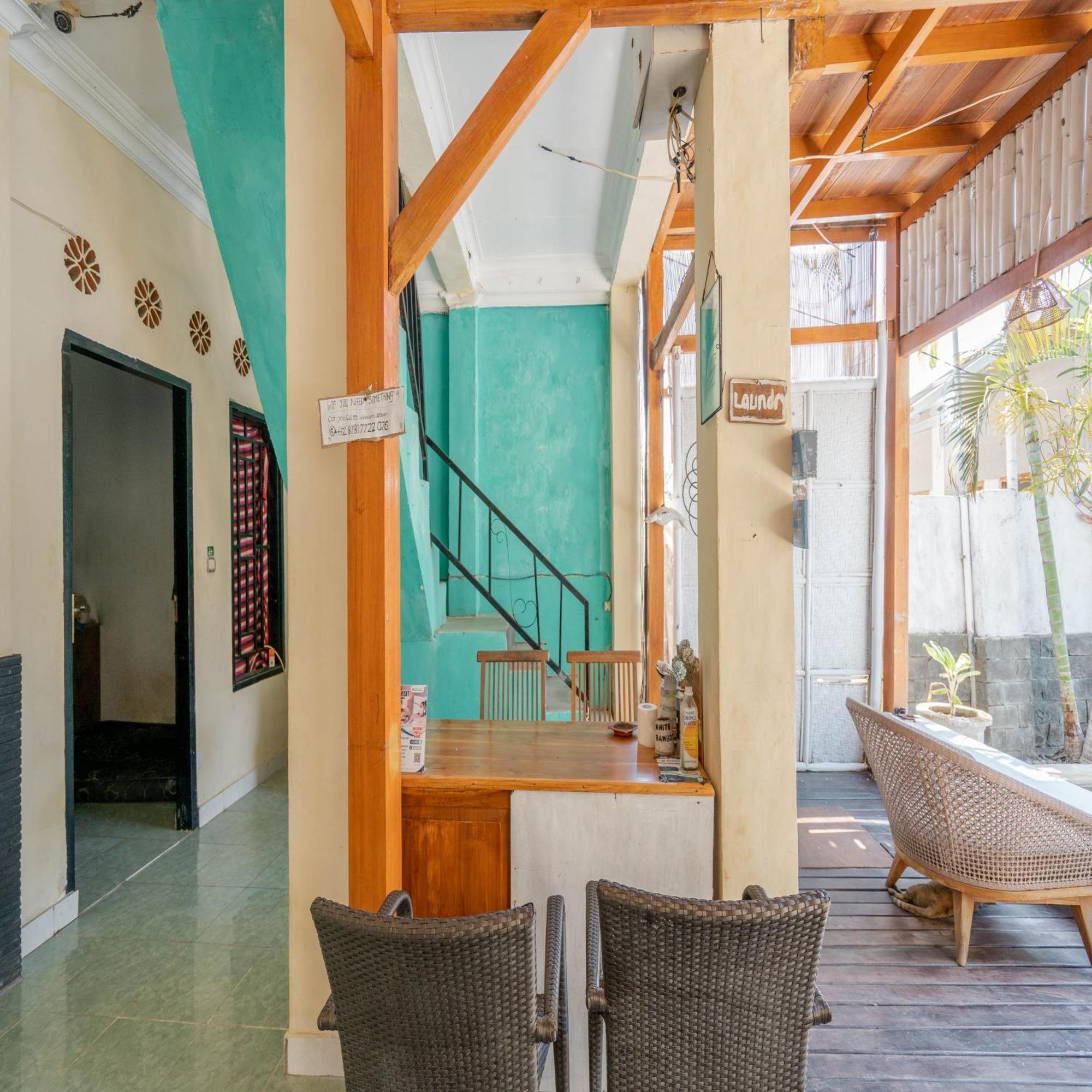 Gili White Bamboo Resort Gili Trawangan Zewnętrze zdjęcie