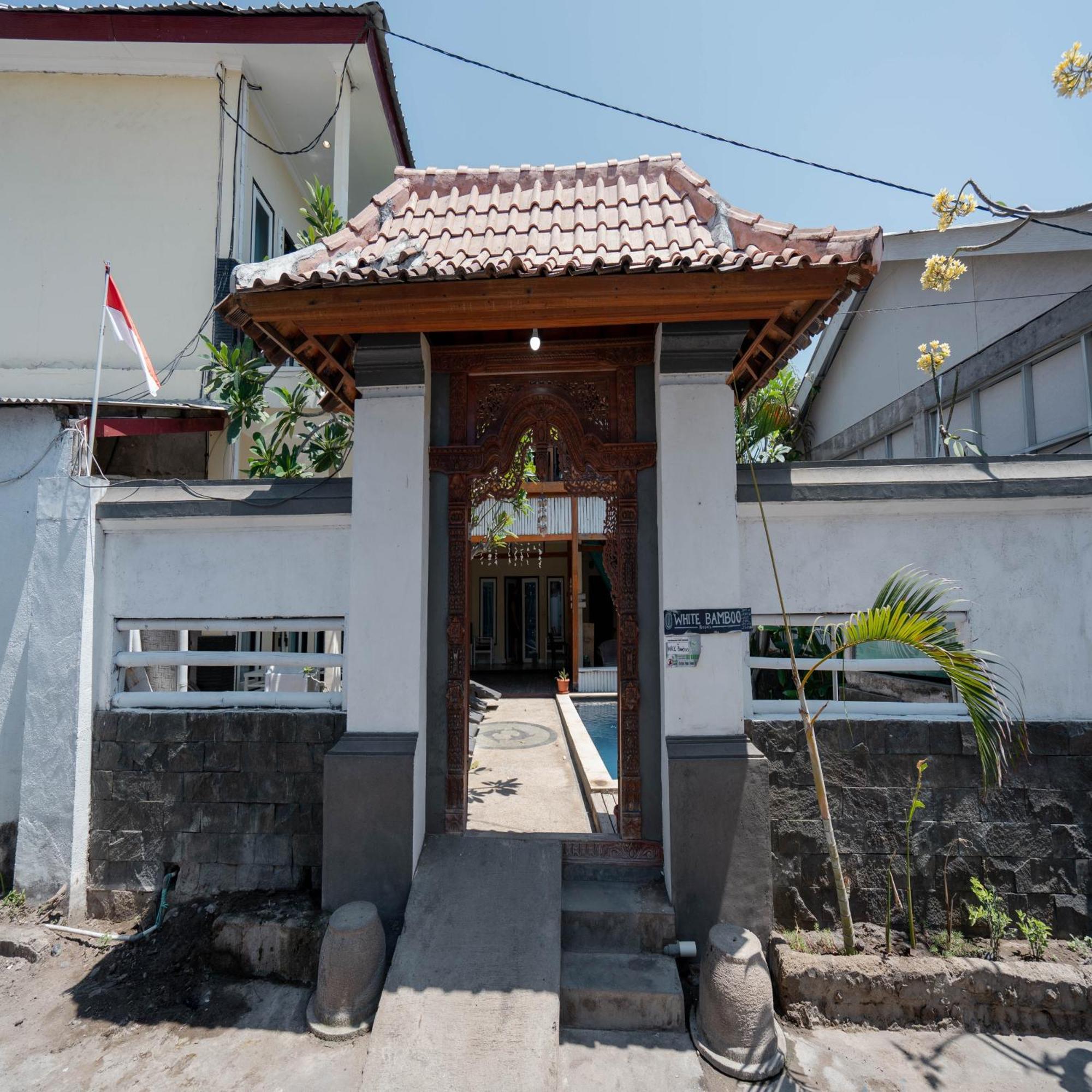 Gili White Bamboo Resort Gili Trawangan Zewnętrze zdjęcie